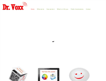 Tablet Screenshot of drvoxx.com